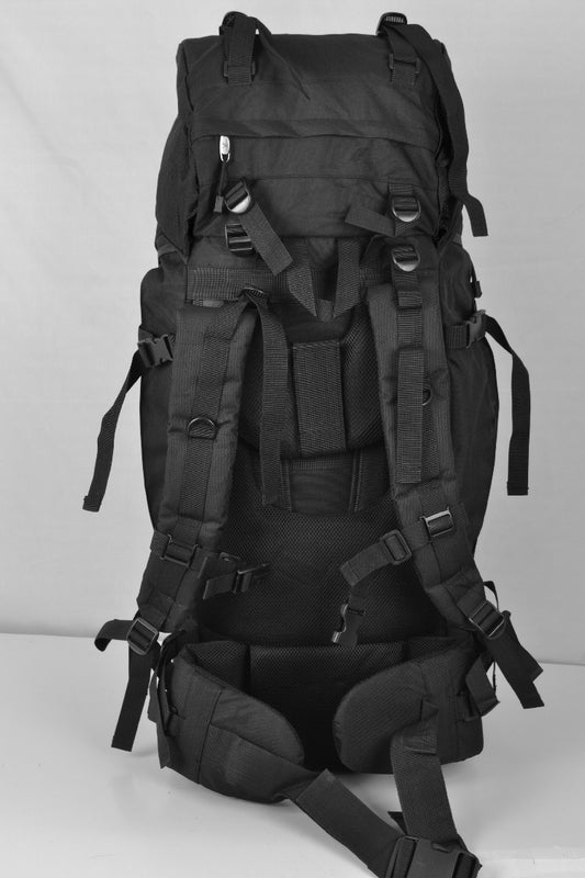80 L Tactical Rugged Backpack – Large Capacity for Mountain, Trek & Overlanding