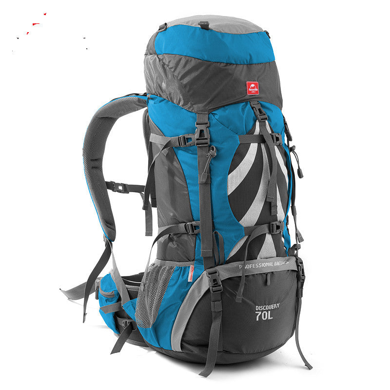 Adventure‑Ready 70 L Rucksack – Waterproof, Big Storage for Hiking & Trekking