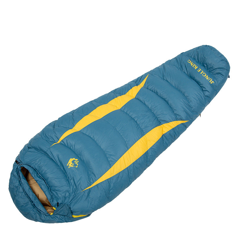 Outdoor Down-Filled Sleeping Bag — Thickened Warm Camping Sleep Bag for Hiking & Backpacking, Cold Weather Outdoor Travel