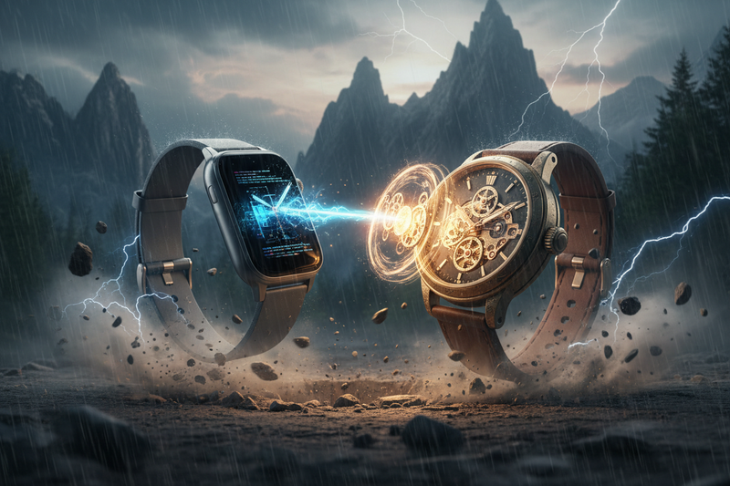 Smart Watches vs. Analog Watches