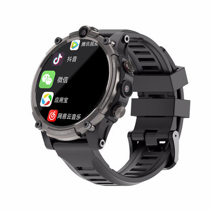 Smartwatch Phone for Explorers – 4G, Waterproof, Dual Cameras, Health Tracker
