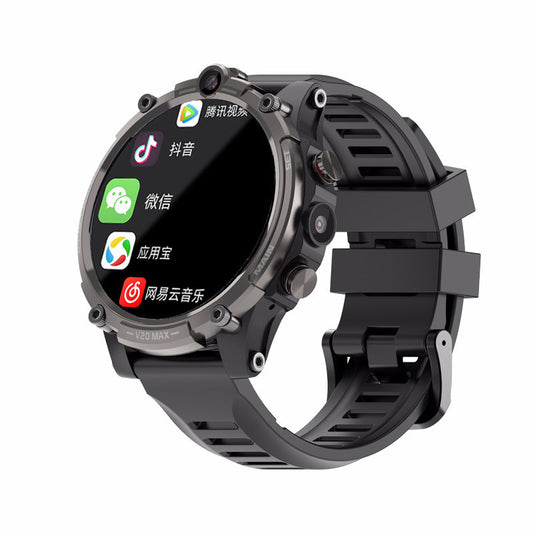 Smartwatch Phone for Explorers – 4G, Waterproof, Dual Cameras, Health Tracker