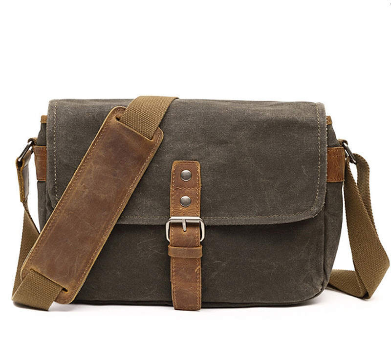 Travel‑Ready Canvas Chest Bag – Single Shoulder, Camera Storage & Adventure Style