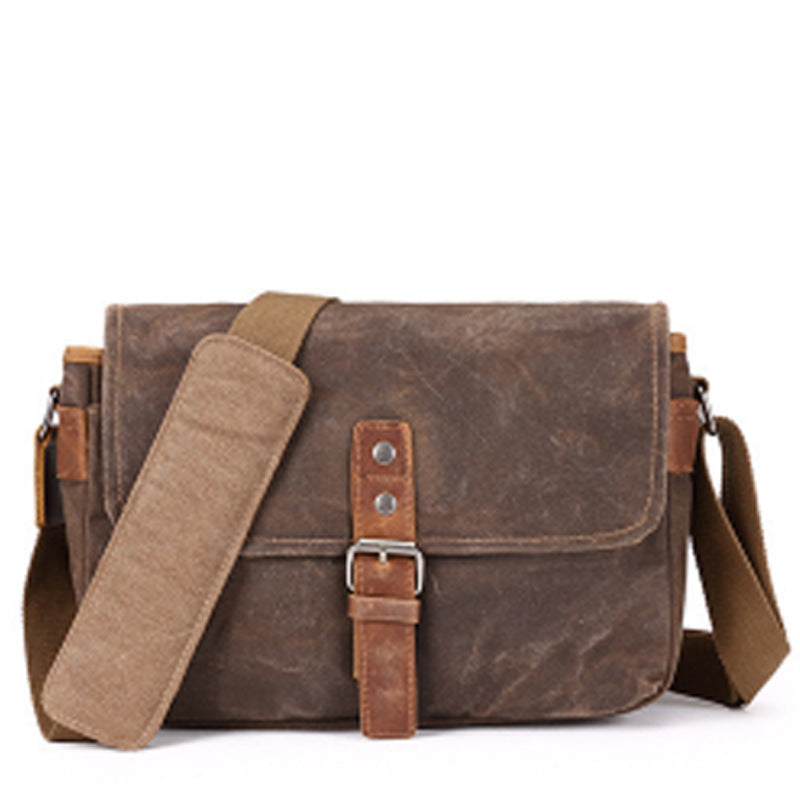 Travel‑Ready Canvas Chest Bag – Single Shoulder, Camera Storage & Adventure Style