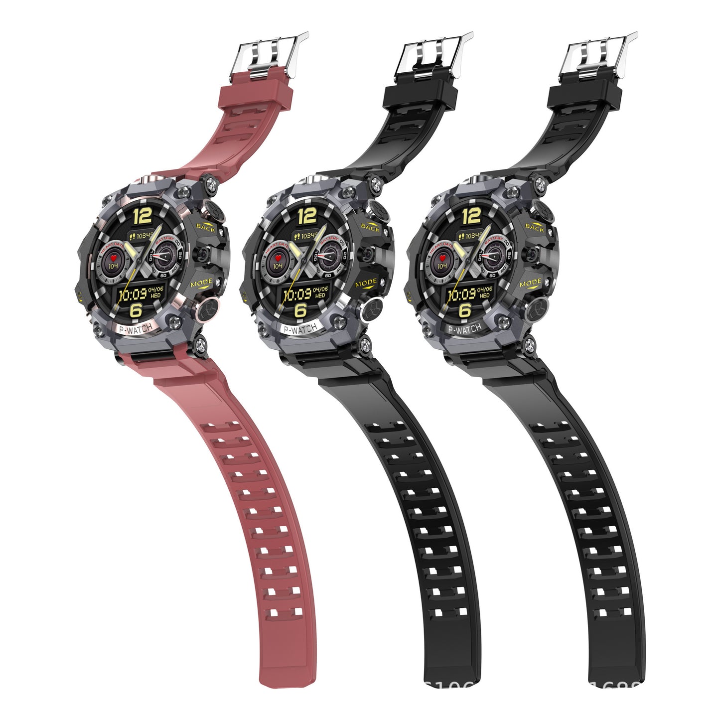 Adventure‑Proof HD Dual‑Camera Smartwatch – Waterproof, Heart‑Rate, Full Function