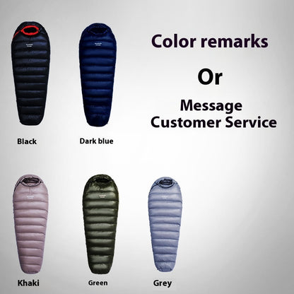 Ultimate Outdoor Down Sleeping Bag – Comfortable, Warm & Waterproof for Every Adventure