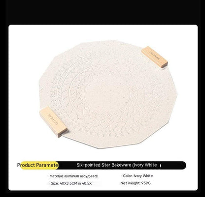 Ultimate Outdoor Star Baking Tray — Non-Stick, Lightweight, Smoke-Free Cookware for Wild Adventures
