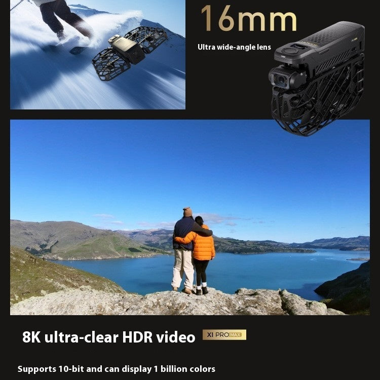 Outdoor Travel AI Smart Camera – 8K HD Aerial & Anti‑Shake Adventure Shooter