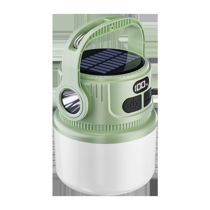 Solar Multi‑Gear robust waterproof Outdoor Lantern with USB Charging – Travel & Adventure Ready