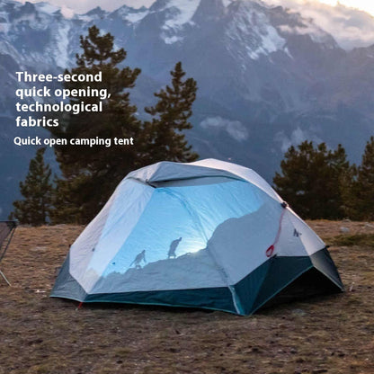 All‑Weather Rugged, Wind, storm‑Resistant Blackout Tent for Off‑Grid Travel
