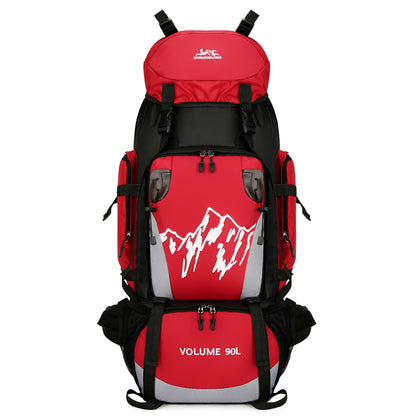 All‑Terrain Waterproof Backpack – Big 90L Capacity for Hiking, Camping & Overlanding Travel