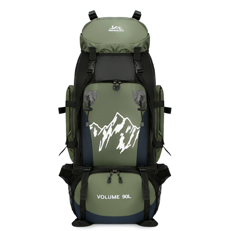 All‑Terrain Waterproof Backpack – Big 90L Capacity for Hiking, Camping & Overlanding Travel