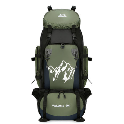 All‑Terrain Waterproof Backpack – Big 90L Capacity for Hiking, Camping & Overlanding Travel