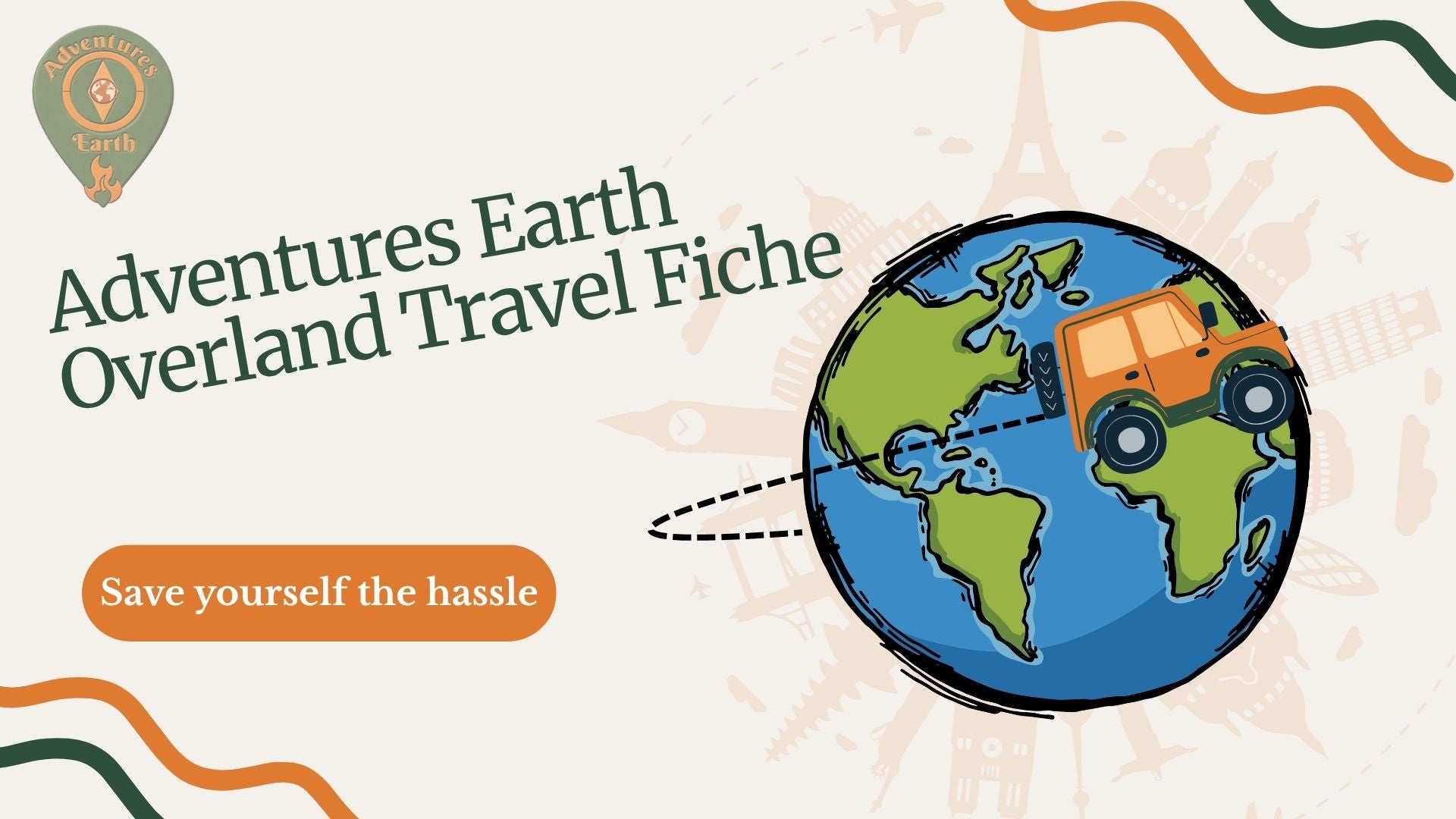 The Adventures Earth Overland Travel Fiche