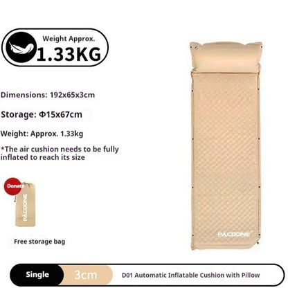 Incredible Auto‑Inflation Camping Air Mattress – Portable, Moisture‑Proof Sleeping Pad for Outdoor Travel