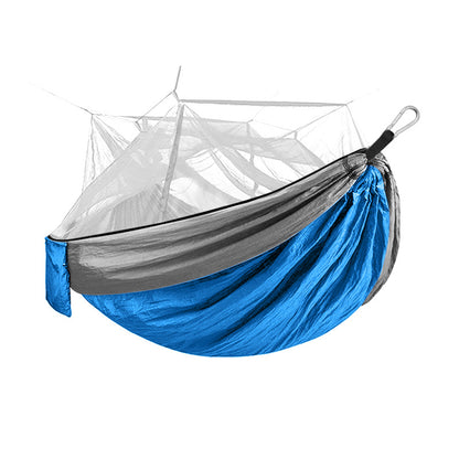 Outdoor Hammock with Mosquito Net - Lightweight Camping for Hiking, Travel & Backpacking | Bug-Proof, Portable & Durable