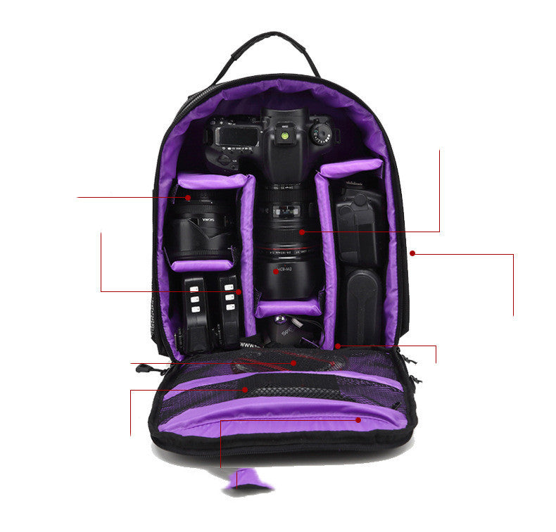 Adventure Camera Bag Backpack – Waterproof, DSLR Ready, Large Capacity