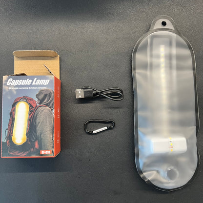 Folding Magnetic Inflatable Camping Lantern — Portable Outdoor LED Light for Camping, Hiking & Emergency Use