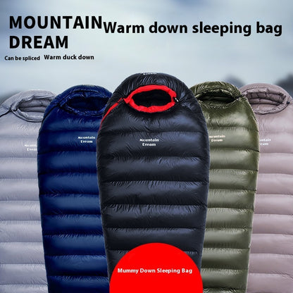 Ultimate Outdoor Down Sleeping Bag – Comfortable, Warm & Waterproof for Every Adventure